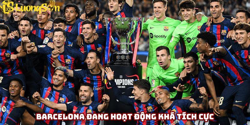Barcelona đang hoạt động khá tích cực trên TTCN